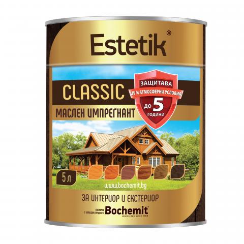 Импрегнатор Bochemit Estetik 5 л тик - Лакове за дърво