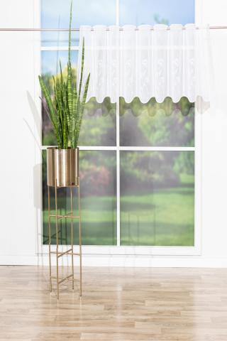 Готово перде Levanto 144x45 см бялo - Готови пердета