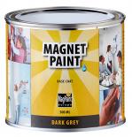 Магнитна грунд-боя Мagpaint 0.5 л тъмно сива