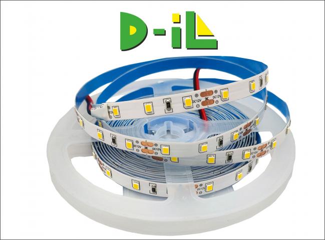 LED Лента 4,8W - SMD2835, 60/m, 4500K, IP20, 12V - 5м - Осветителни тела
