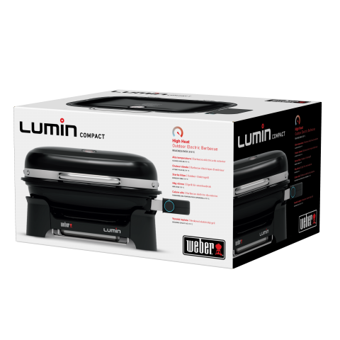 Електрическо барбекю със стойка Weber Lumin Compact, снимка 7 - Барбекюта