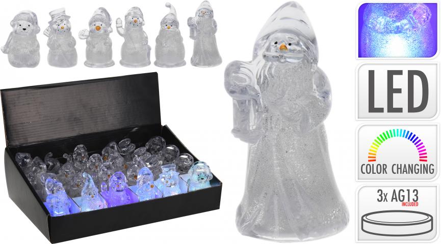 Коледна LED фигура 6 дизайна - Светещи фигури