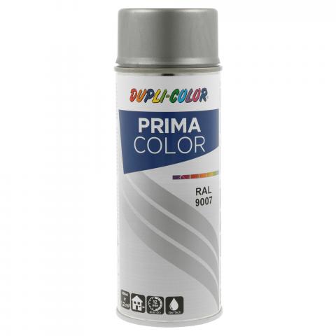 Спрей Dupli Color Prima 400 мл RAL9007 сив алуминий сатен - Бои за метал