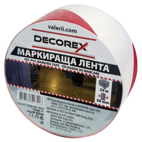 Лента маркираща Decorex 50 мм х 25 м - Други