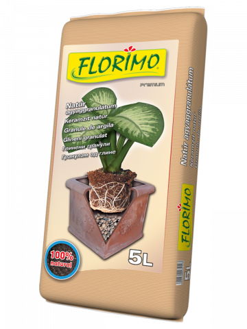 Керамзит FLORIMO 5 л - Гранулирани твърди торове