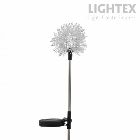 LED соларна лампа Lightex Dandelion 0.06 W 5000K IP44, снимка 2 - Осветителни тела