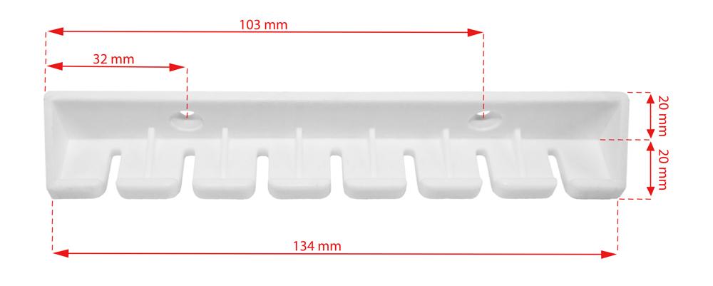Таванен простор Sepio 7x200 см бял, снимка 3 - Таванни простори
